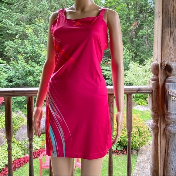 Women’s Adidas Adizero Formation performance Tennis Pink Dress Size L - Picture 15 of 15